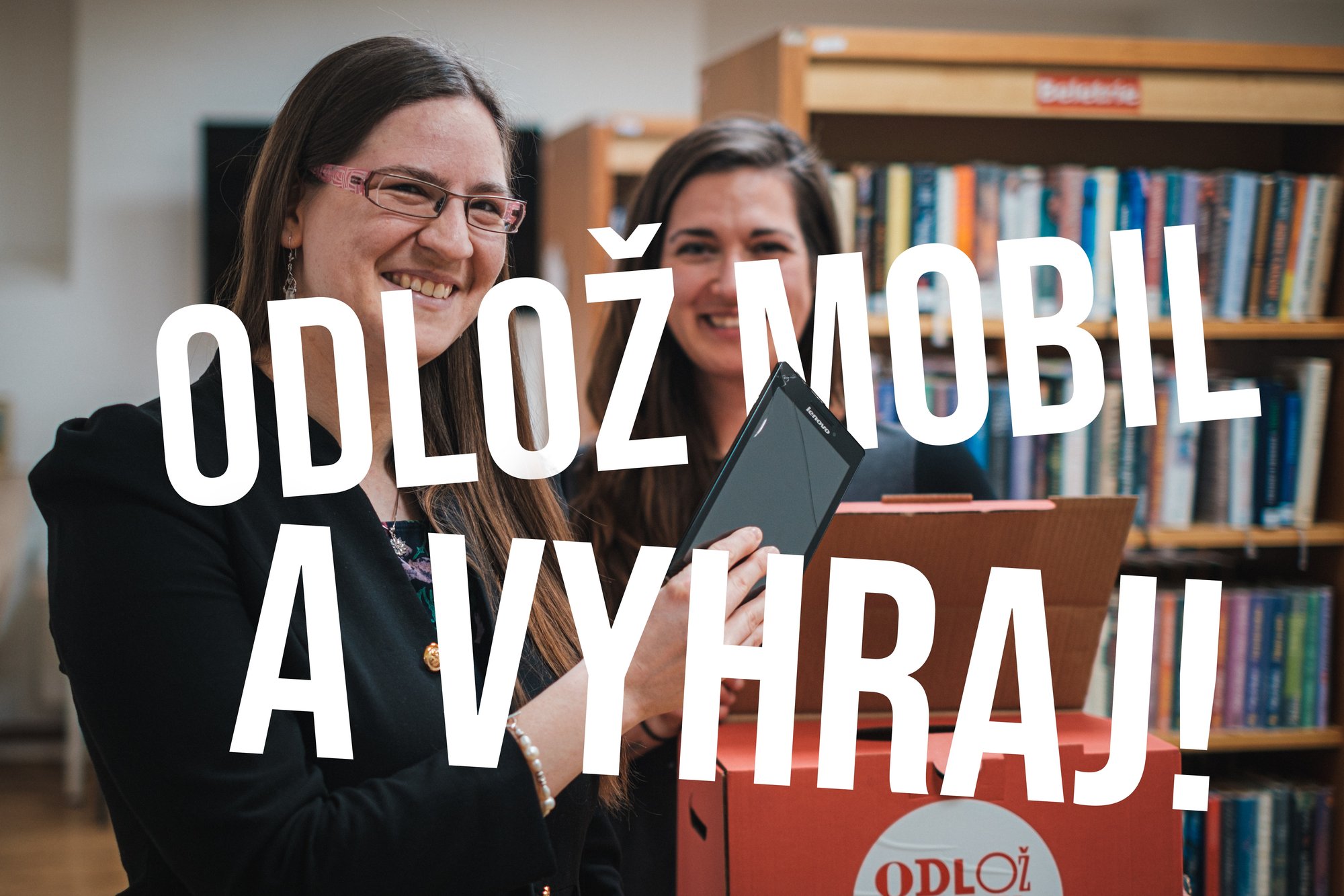 Jana Skopalíková: Kam s vysloužilým telefonem? Zapojte se do projektu „Odlož mobil v knihovně“